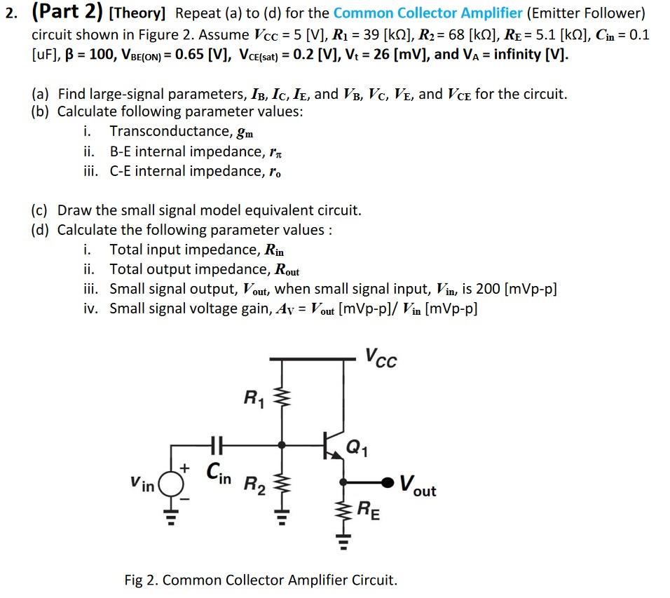 Solved 2 Part 2 Theory Repeat A To D For The Com Chegg Com