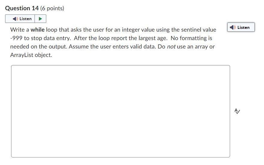 Solved Write a while loop that asks the user for an integer | Chegg.com