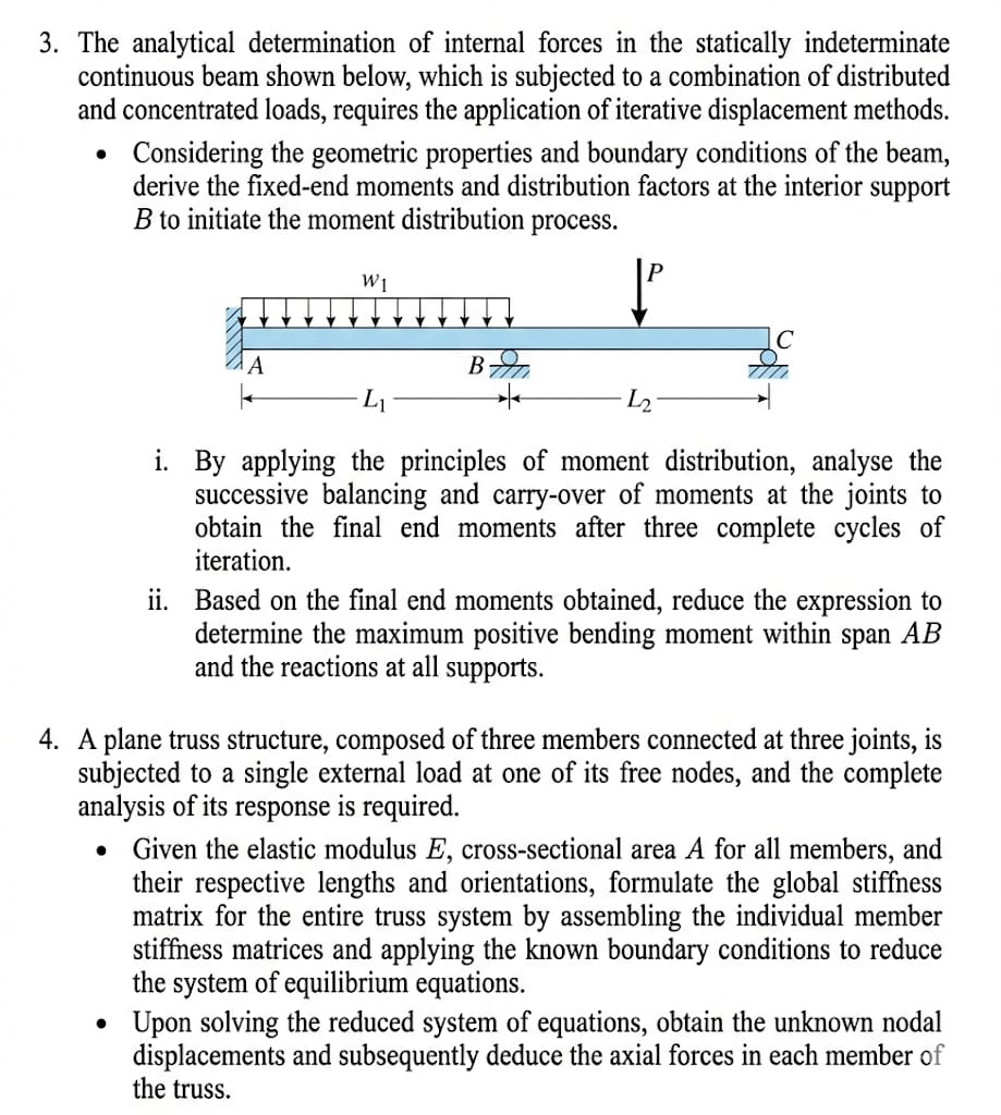 Internal Forces Questions Solved 3. The analytical determination of internal forces | Chegg.com