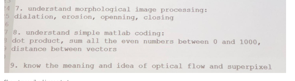 Solved 4 7. understand morphological image processing: 5 | Chegg.com
