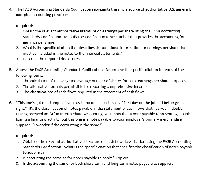 Solved 1. Access The FASB Accounting Standards Codification. | Chegg.com