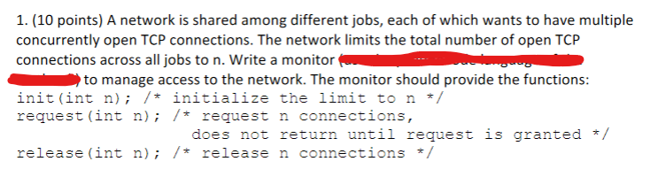 ناتنی 1. (10 points) A network is shared among | Chegg.com