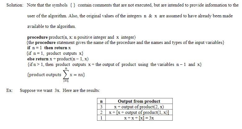 Solved 10) Give a recursive algorithm for finding | Chegg.com