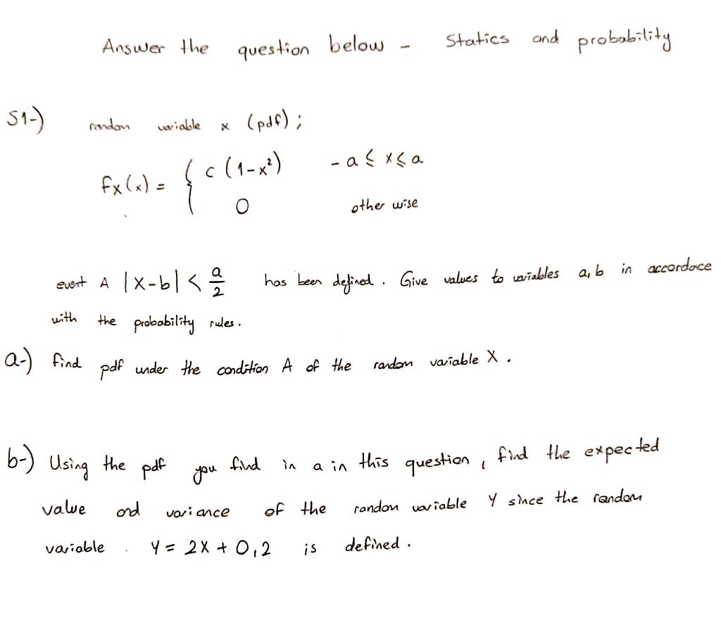 Solved Statics Answer the and question below probability | Chegg.com
