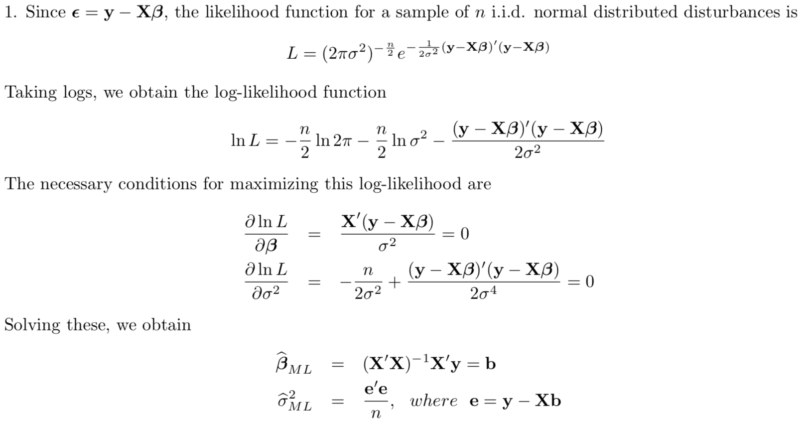 Solved Consider The Linear Regression Problem In Which Th Chegg Com