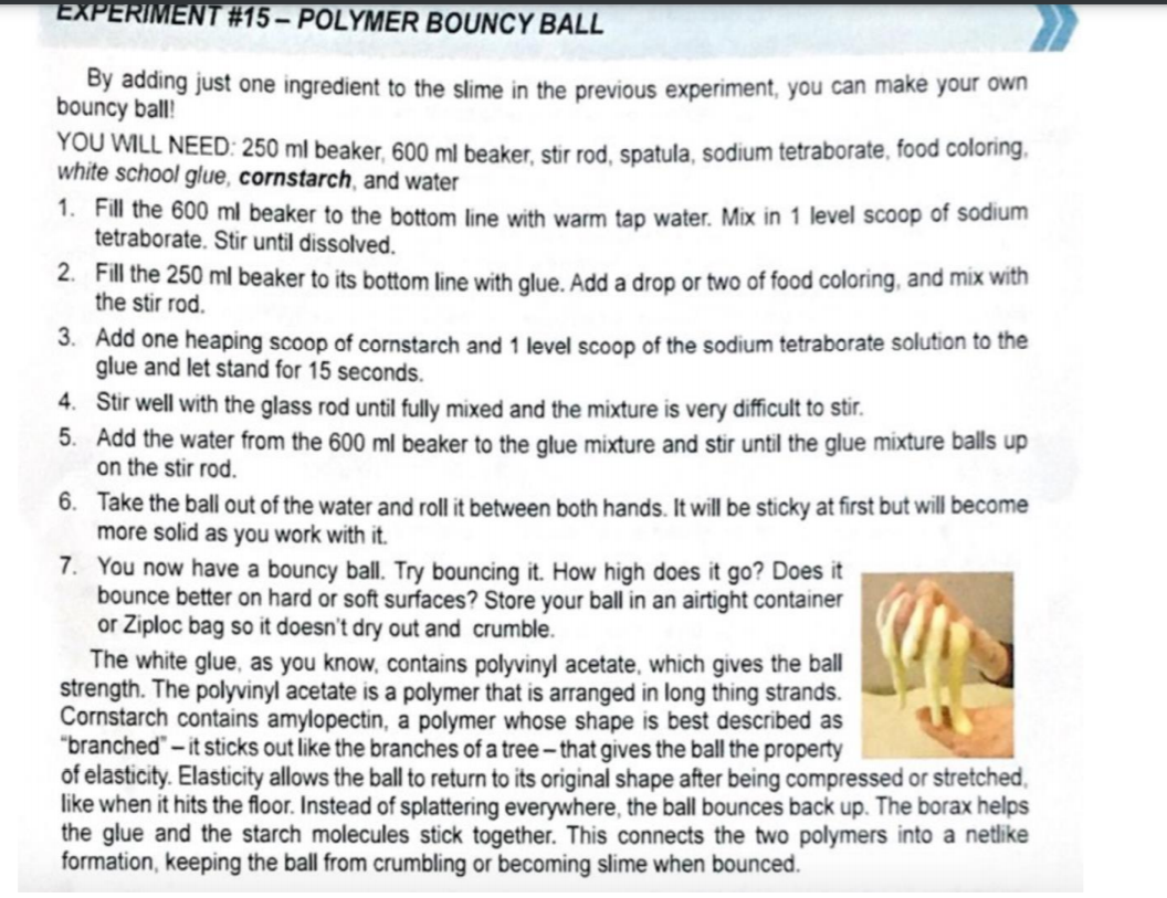 Bouncy ball best sale lab