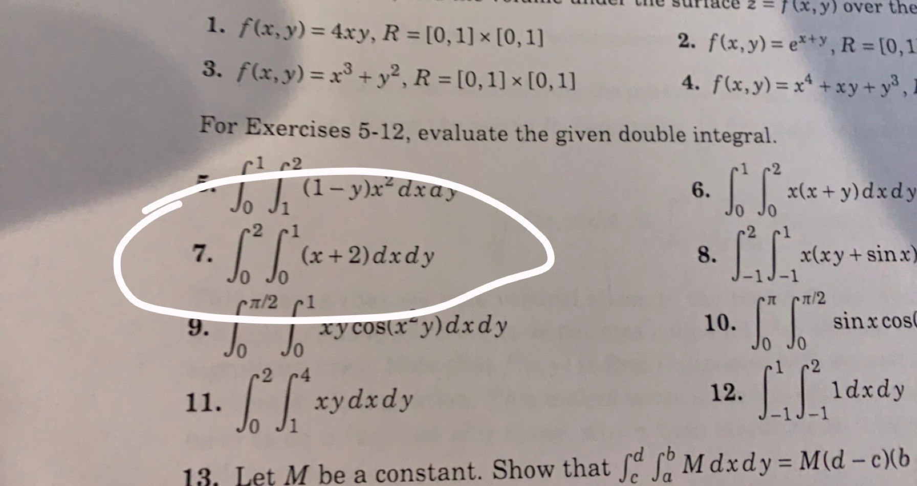 Solved X Y Over The 1 F X Y 4xy R 0 1 X 0 1 Chegg Com