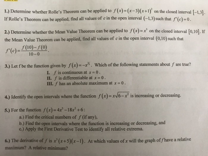 solved-1-determine-whether-rolle-s-theorem-can-be-applied-chegg