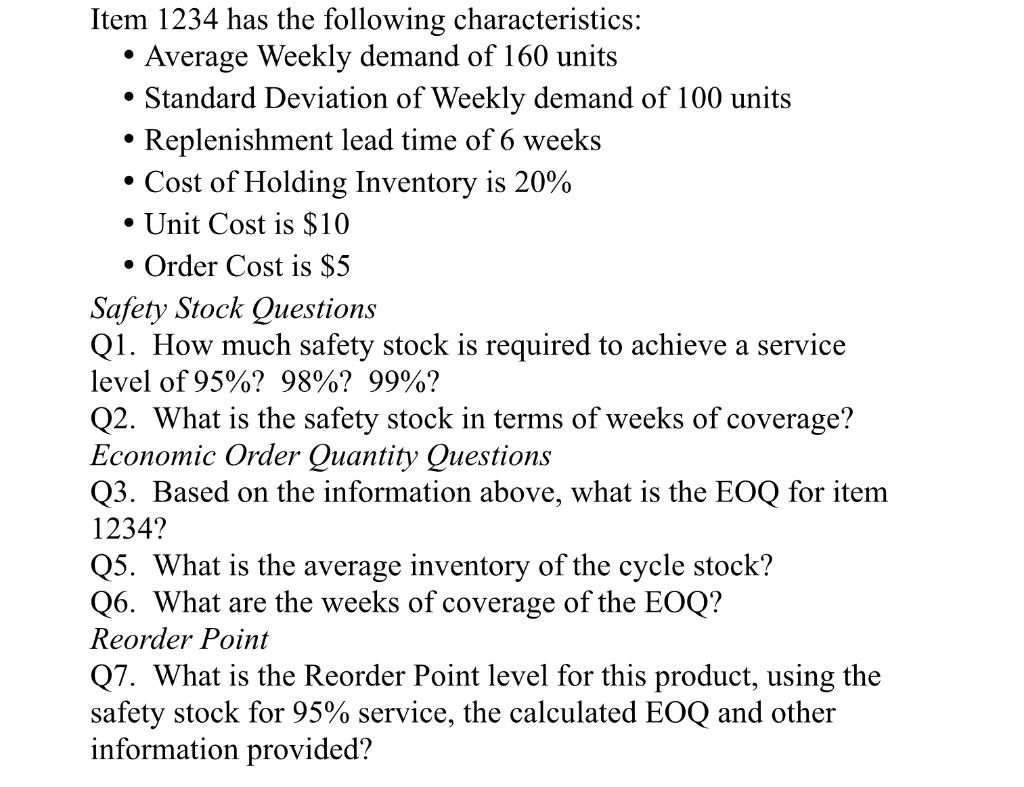 Solved Please Include An Excel Sheet To Calculate The Chegg
