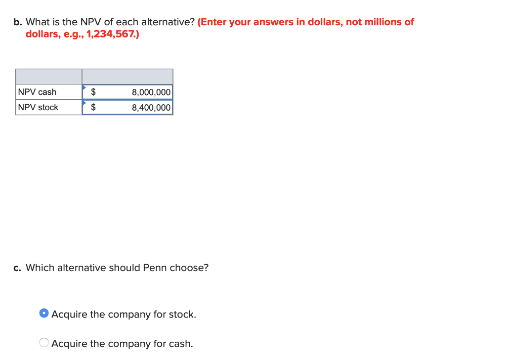 Solved Penn Corp. Is Analyzing The Possible Acquisition Of | Chegg.com