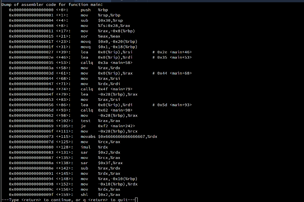 c binary assignment