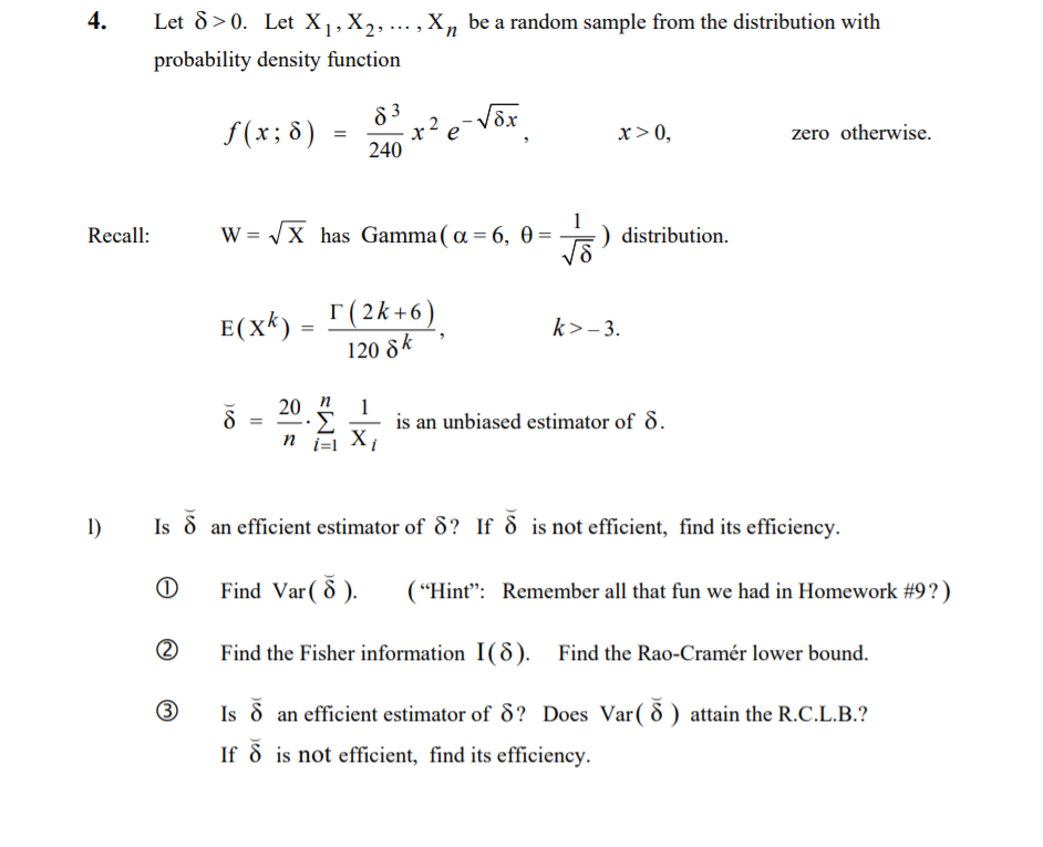 Let Ss 0 And Let X X X Be A Random Sample F Chegg Com