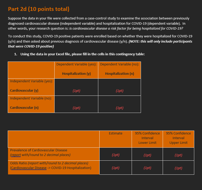 Part 2c (10 points total) Please use the Poisson | Chegg.com