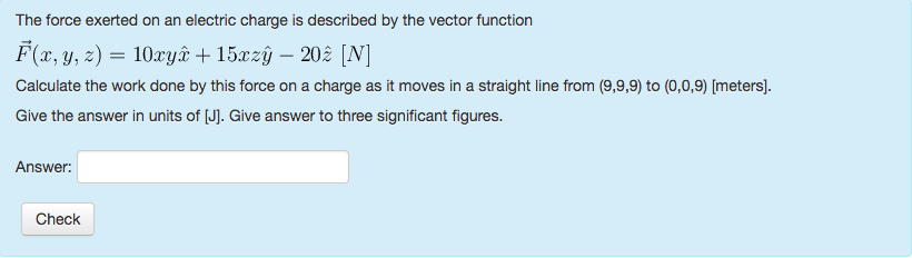 Solved The force exerted on an electric charge is described | Chegg.com