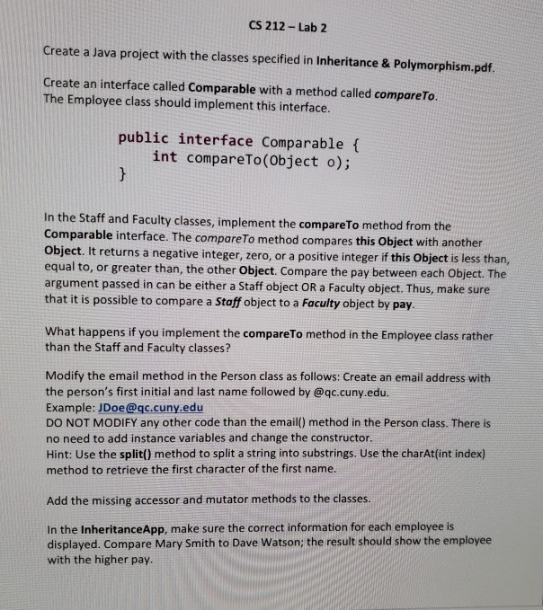 compareto java int