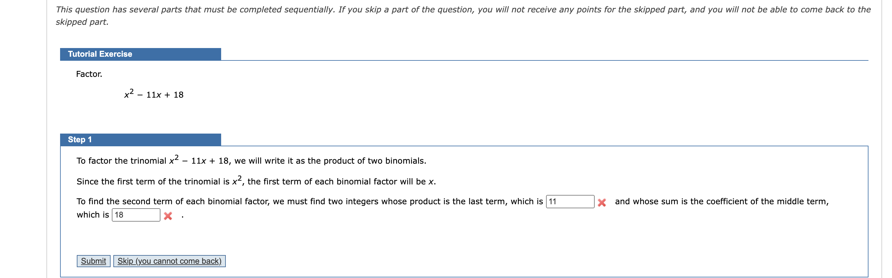 solved-sipped-part-tutorial-exercise-factor-x2-11x-18-step-chegg