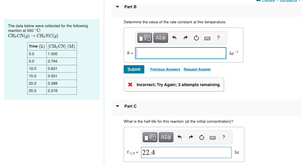 Solved The Data Below Were Collected For The Following | Chegg.com