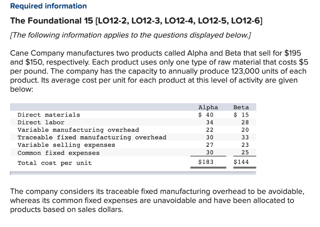 Solved Required 1. What is the total amount of traceable