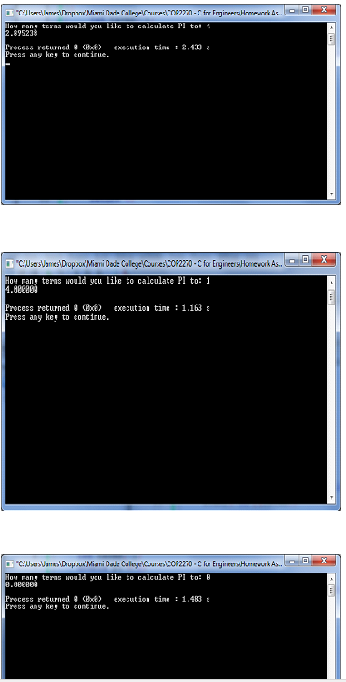 Solved 3. (while) Write a program that will estimate the | Chegg.com