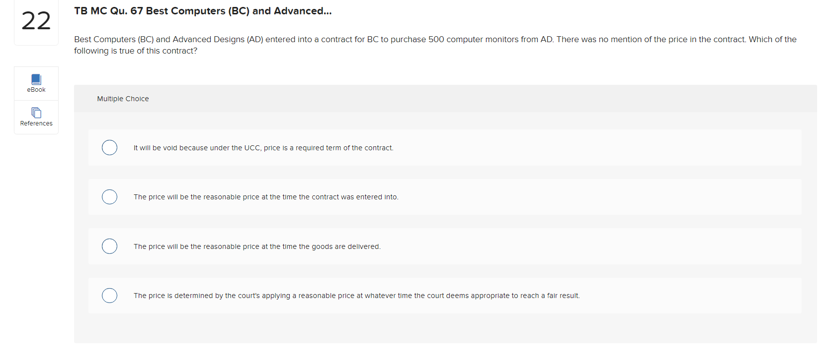 Solved B MC Qu. 67 Best Computers (BC) and Advanced... Sest | Chegg.com
