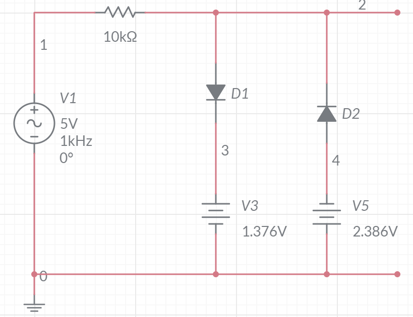 Solved Find the current across each diode in the diode Circuit Diagram