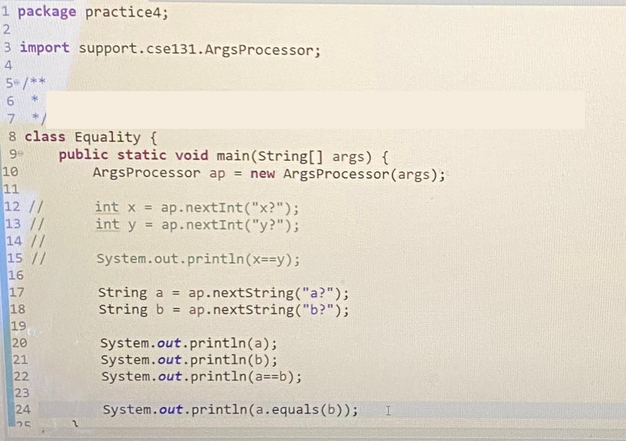 JAVA Setting up the arrays so that when I run the | Chegg.com