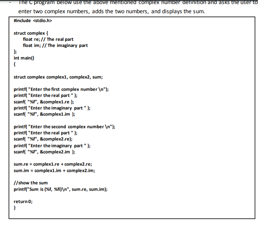 Solved A. Modify the above program so that the addition of | Chegg.com