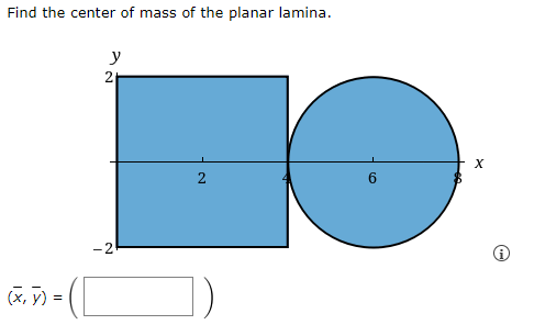 Solved Find The Center Of Mass Of The Planar | Chegg.com