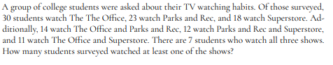 you choose to complete your homework rather than watch television