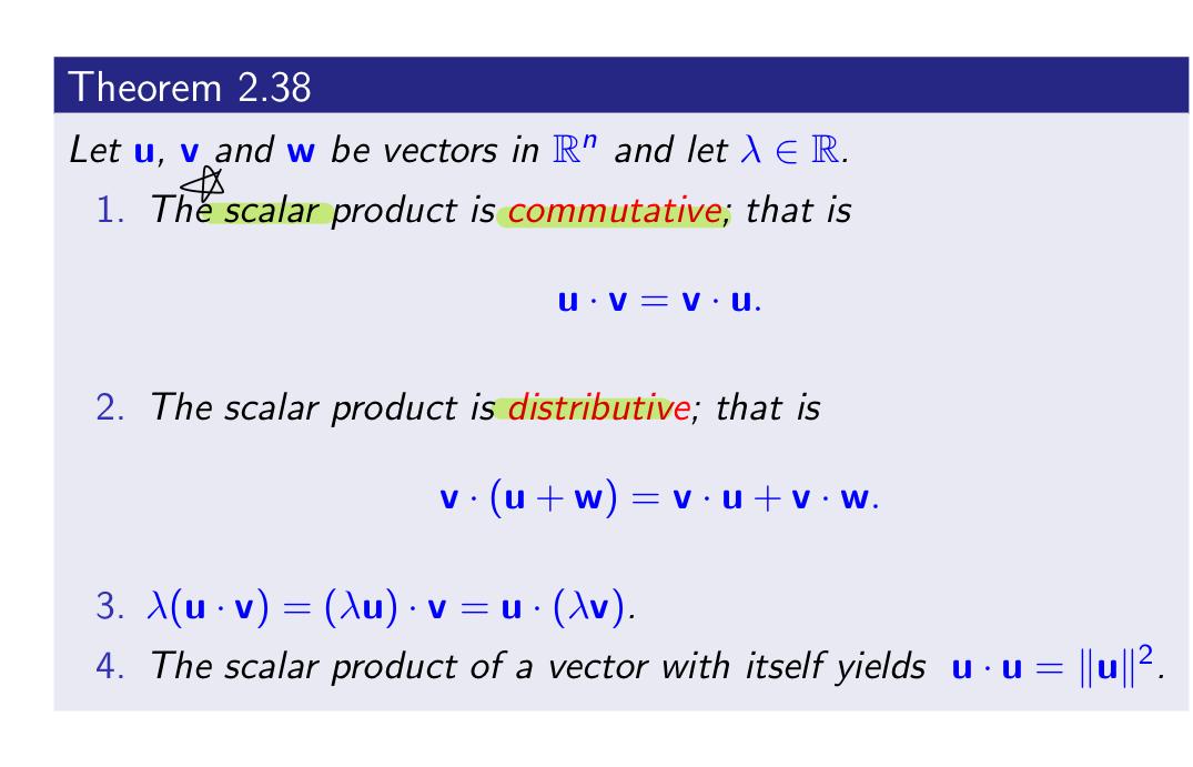 Solved Theorem 2 38 To Prove The Following Identity Relat Chegg Com