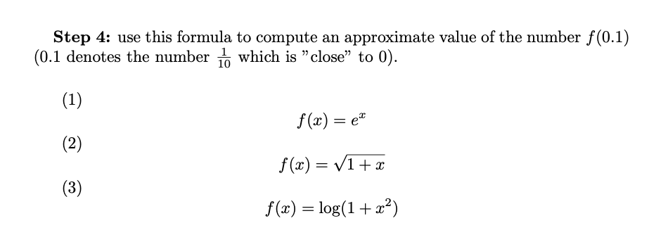 Solved Problem 1. For each one of the following functions y | Chegg.com