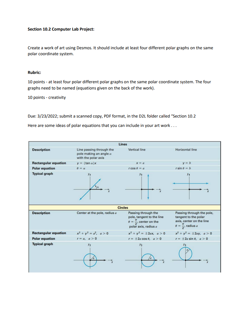 Solved Section 10.2 Computer Lab Project: Create a work of | Chegg.com