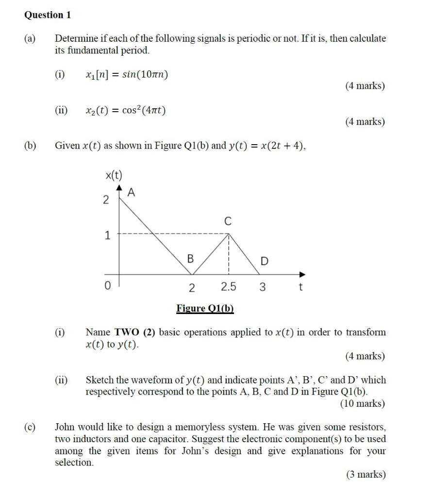 Solved Hi i need help with this linear systems & design | Chegg.com