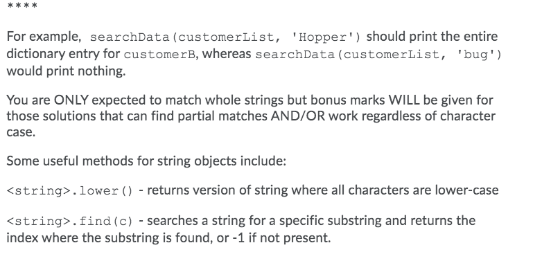 Solved You are also asked to implement a function called | Chegg.com