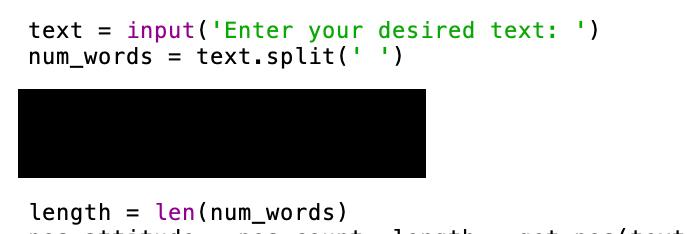 Solved This is just a very small snippet of my code. In my | Chegg.com