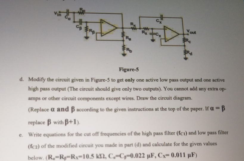 Solved 3. a. What is the filter type given in the Figure-4 | Chegg.com