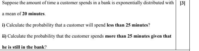 Solved Suppose the amount of time a customer spends in a | Chegg.com