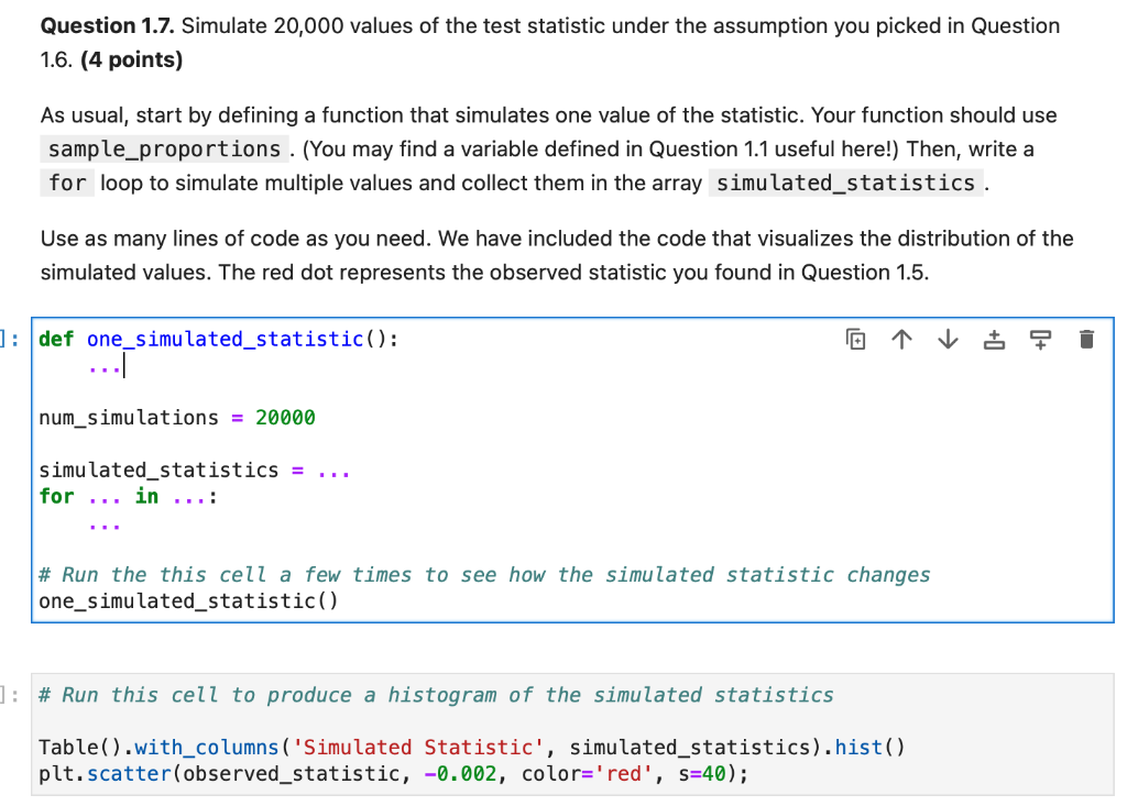 Solved Looking for help with 1.7, I attached my work for | Chegg.com