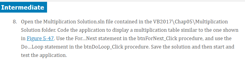 Solved Hi I'm needing help with some Visual Basic | Chegg.com