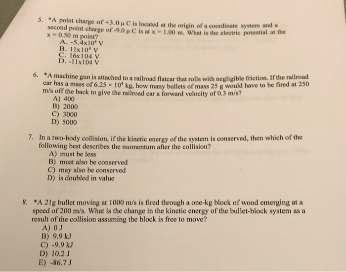 Solved 5 A Point Charge Of 3 0 C Is Located At The Ori Chegg Com