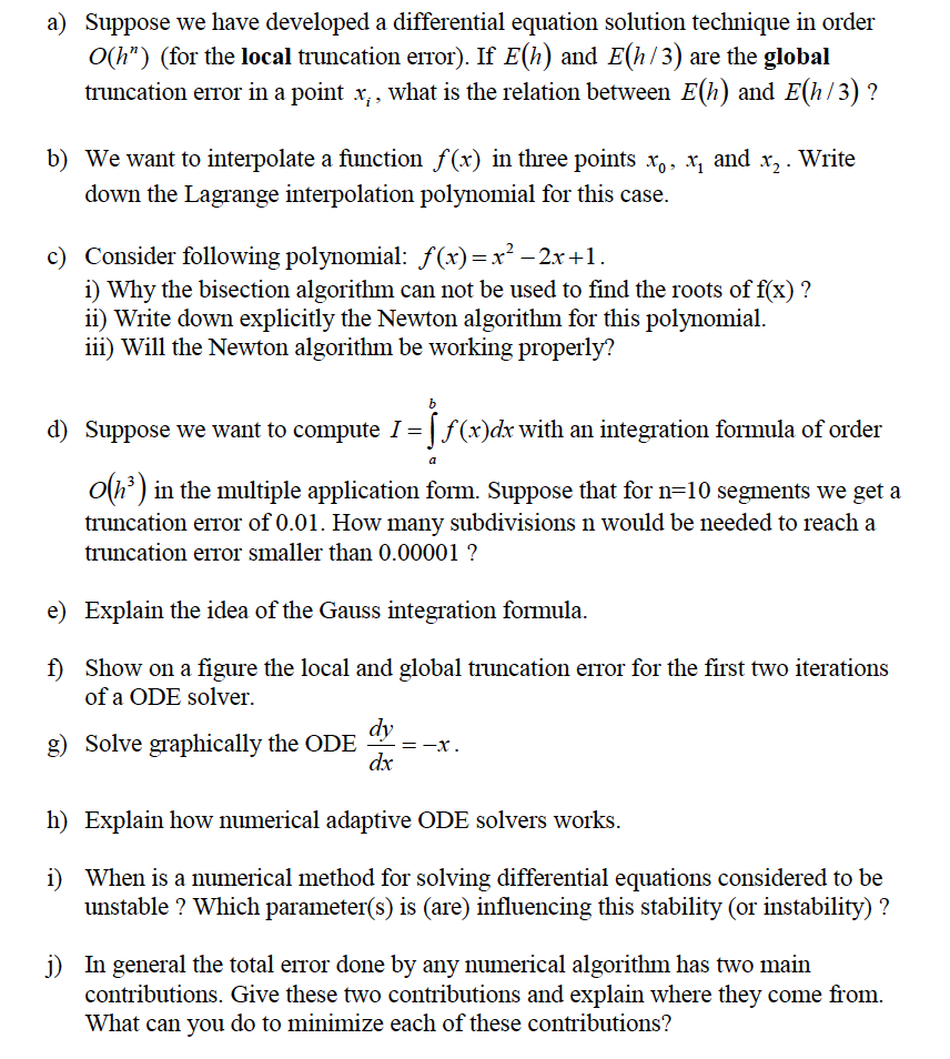 solved-a-suppose-we-have-developed-a-differential-equation-chegg