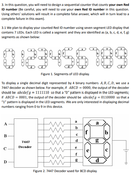 Solved 3. In this question, you will need to design a | Chegg.com