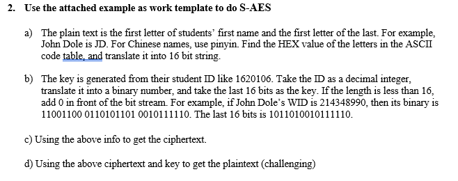 Solved 2. Use the attached example as work template to do | Chegg.com