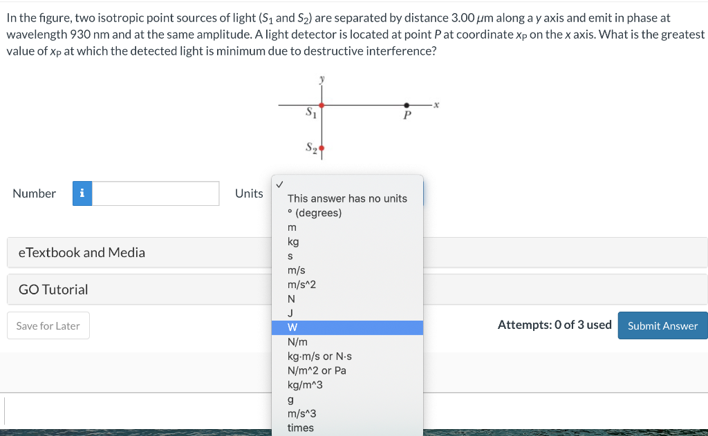 Solved In the figure, two isotropic point sources of light | Chegg.com