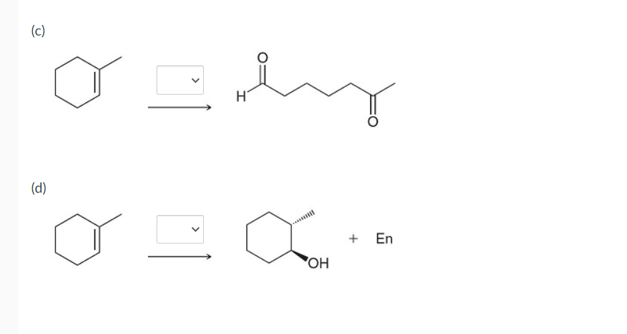 Solved Identify the reagents (A−H) you would use to | Chegg.com