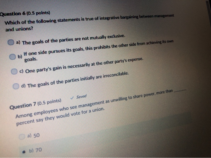 Solved Question 6 (0.5 Polnts) Which Of The Following | Chegg.com Solved Question 6 (0.5 Polnts) Which Of The Following | Chegg.com