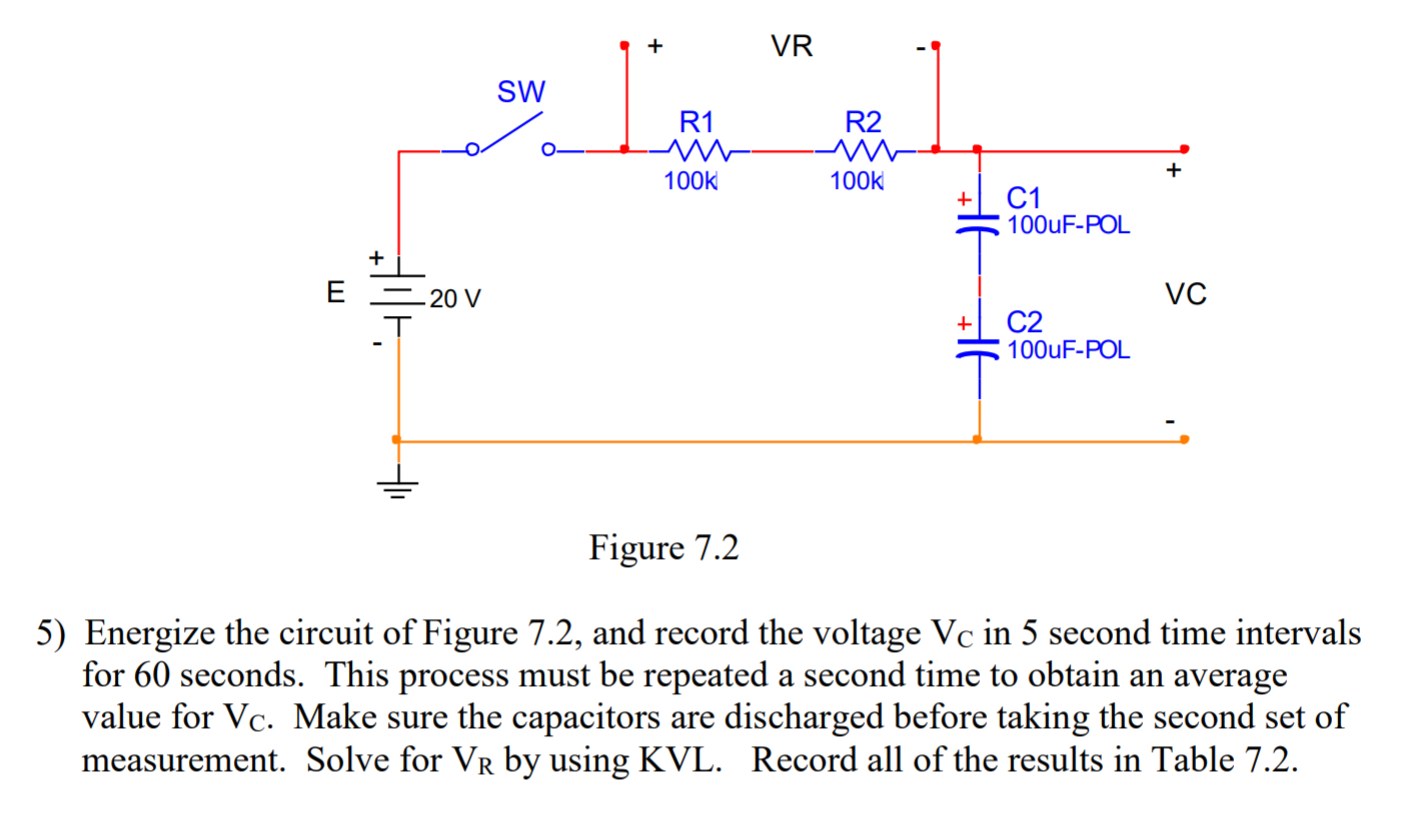 Solved Vr S Sw R1 R2 R2 0 100k 100k Q Qur Pol 100uf Po Chegg Com