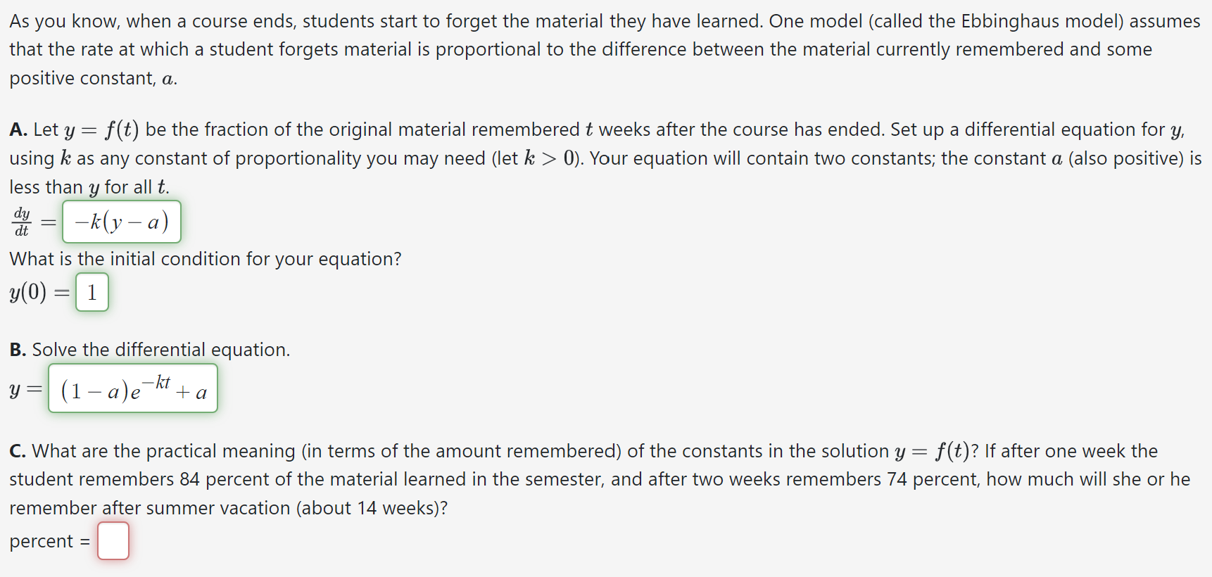 Solved As you know, when a course ends, students start to | Chegg.com