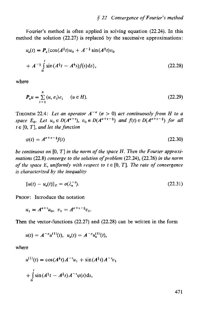 6 Some applications 22.3 Fourier's method for | Chegg.com