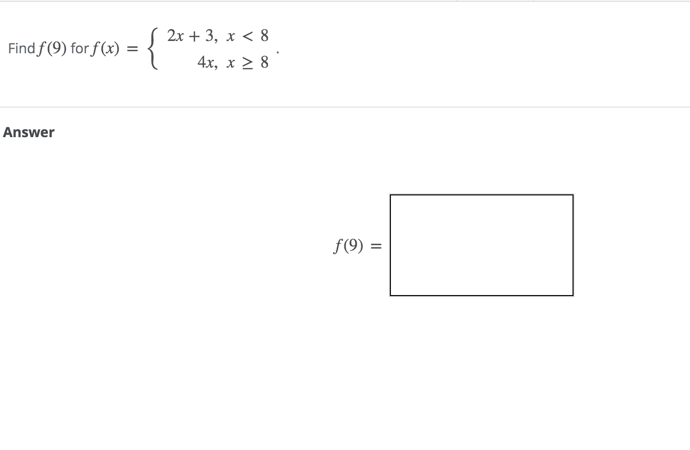 solved-find-f-9-for-f-x-2x-3-x